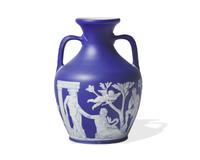 A Wedgwood Jasperware Copy of the Portland Vase