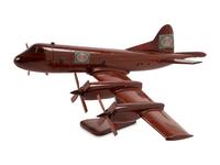 Five Painted Metal Airplane Models