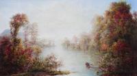 Artist Unknown, (American, Late 19th century), River Landscape