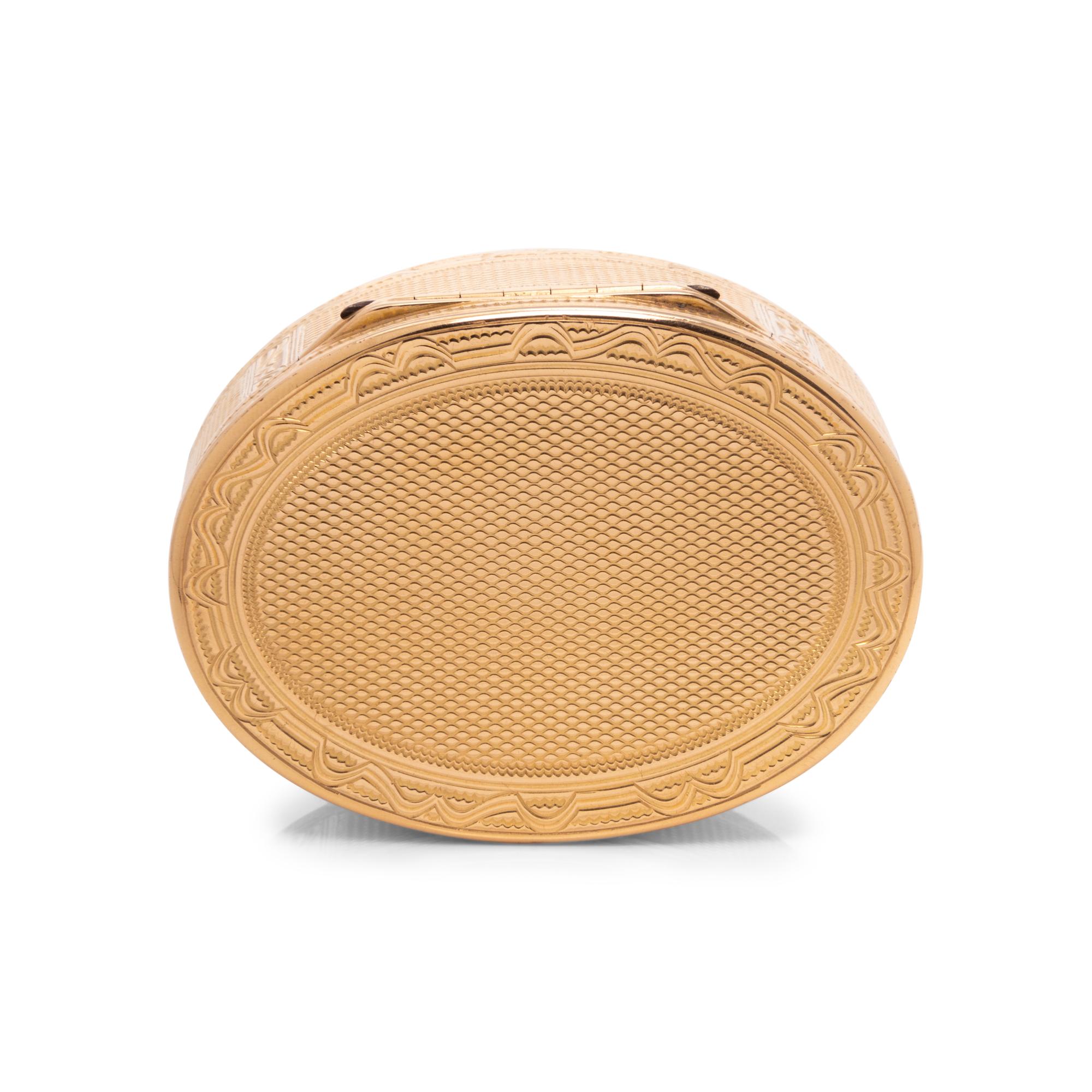 A Louis XVI Gold Snuff Box