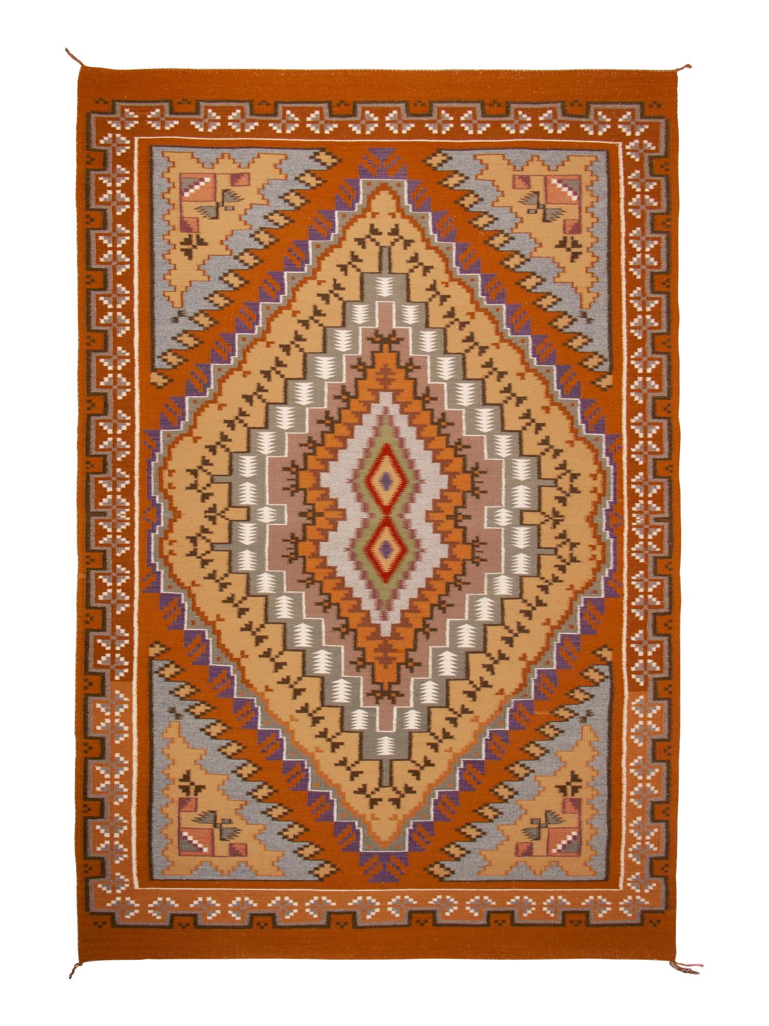 Navajo Burntwater Pattern Weaving / Rug