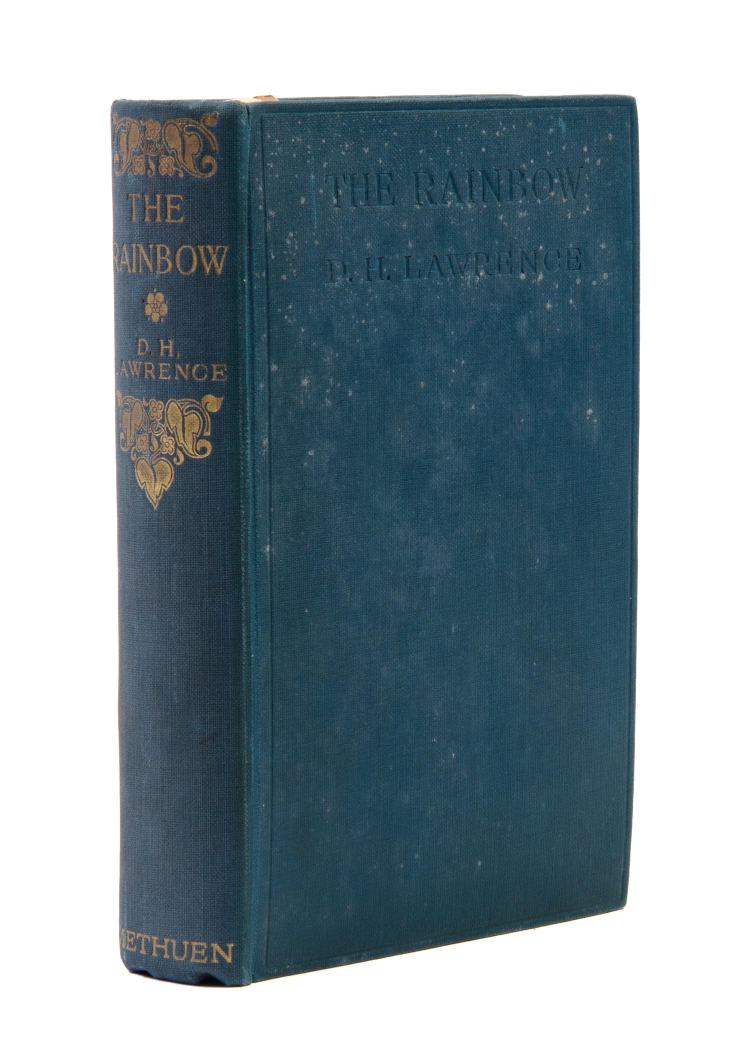 LAWRENCE, D.H. The Rainbow. London, (1915). First edition.