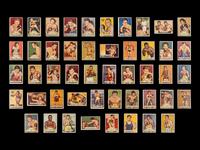 A Complete Run of Series One 1951 Topps Ringside Boxing Cards Including Rocky Marciano Rookie (48/48)