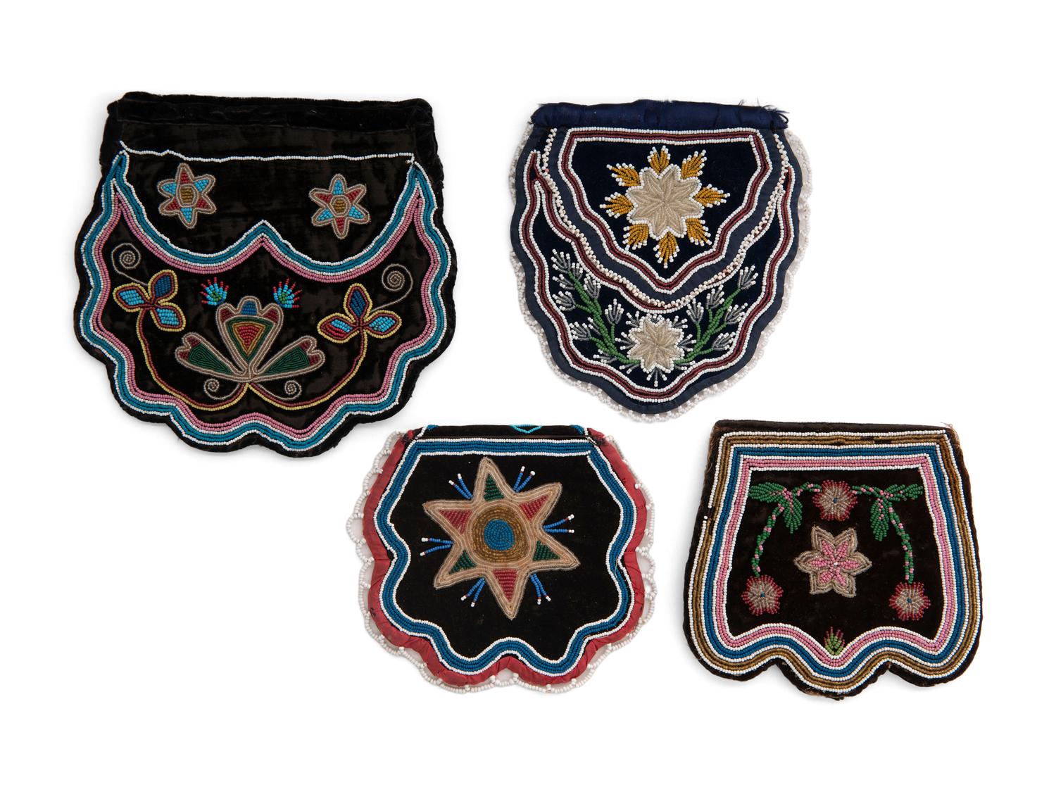 Eastern Woodlands Beaded Purses