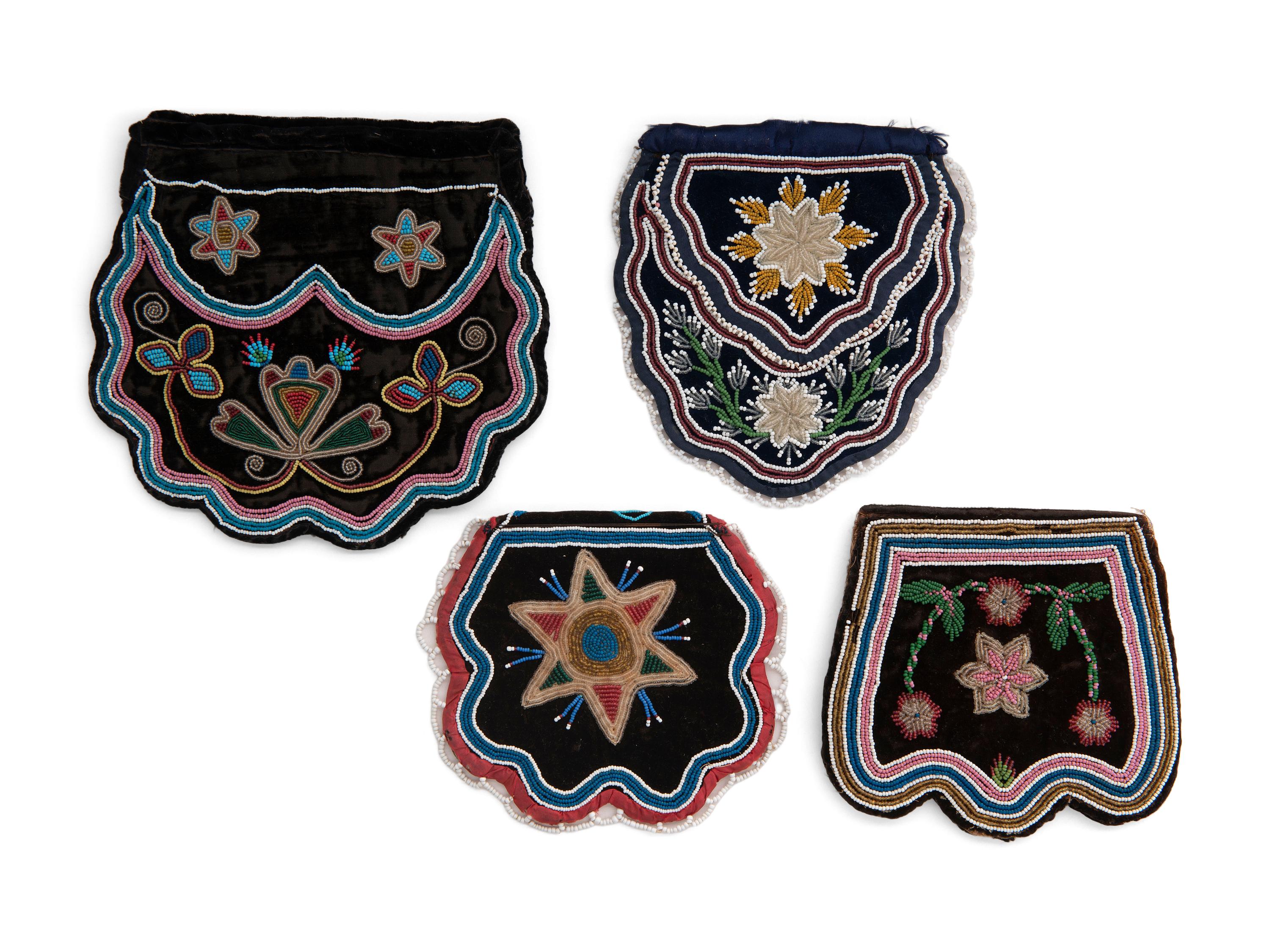Eastern Woodlands Beaded Purses