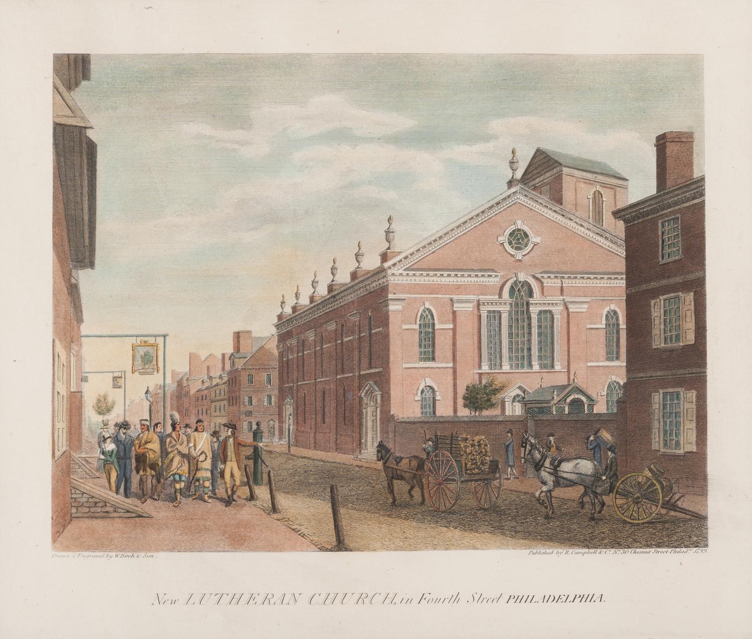 [PHILADELPHIA]. WILLIAM RUSSELL BIRCH & SON, publishers