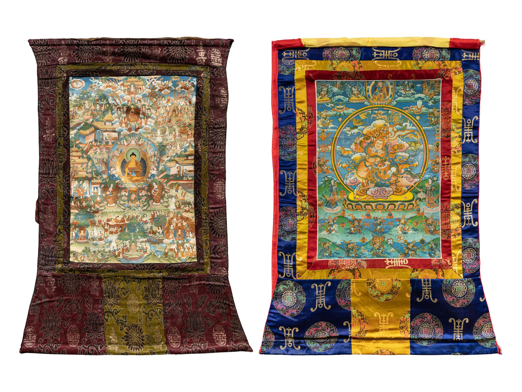 Two Tibetan Thangka