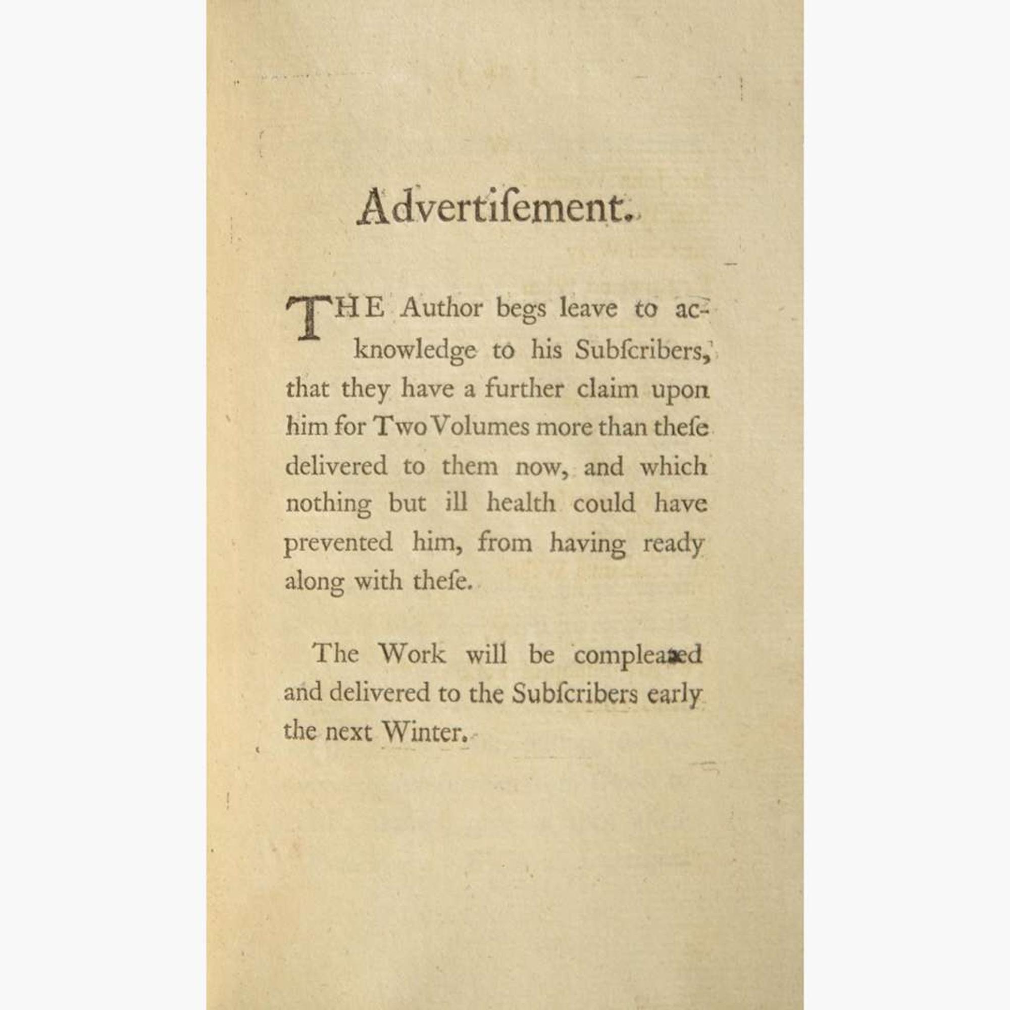 [Literature] (Sterne, Laurence) A Sentimental Journey Through France and Italy. By Mr. Yorick.