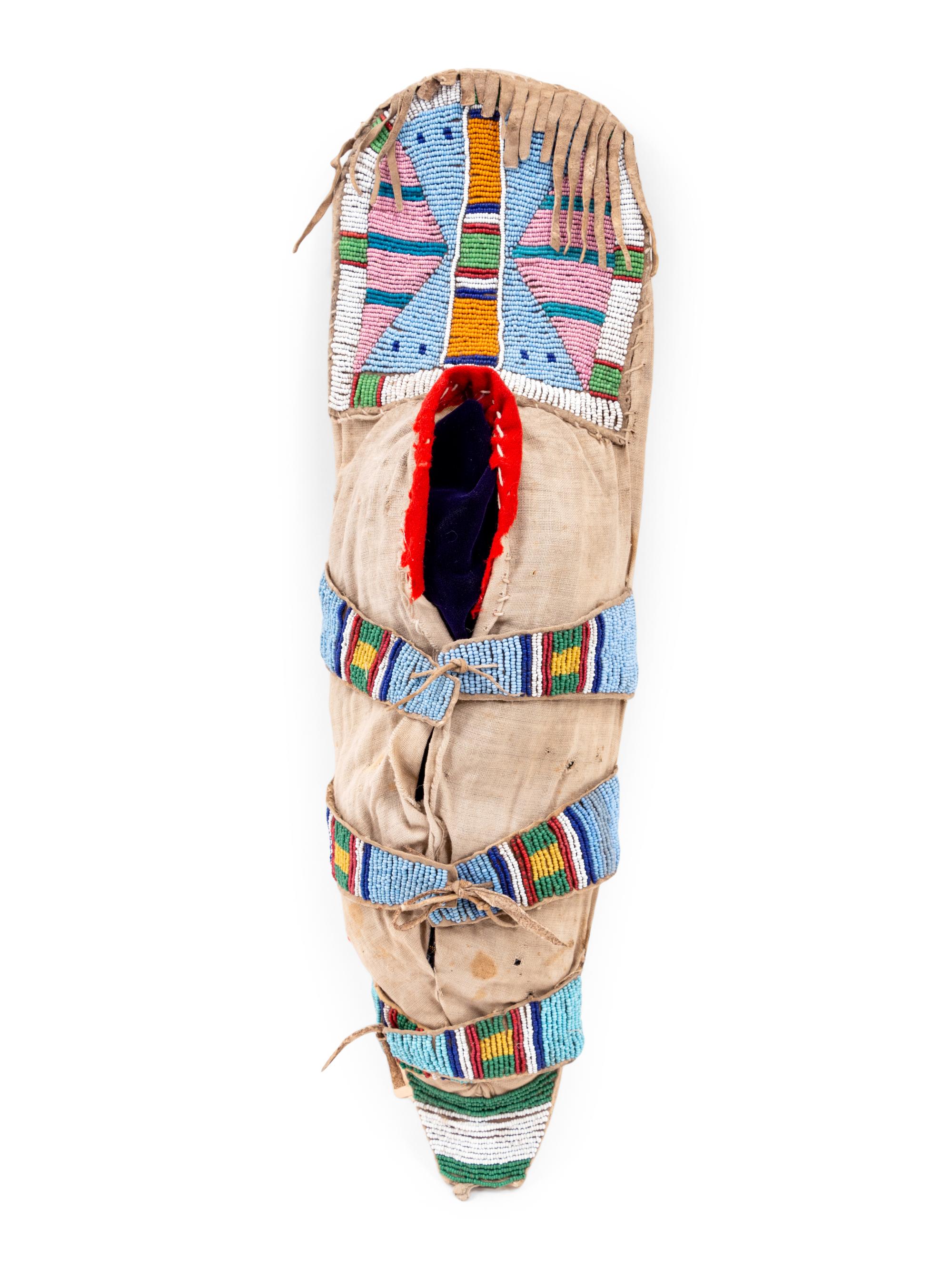 Apsáalooke (Crow) Beaded Doll Cradle