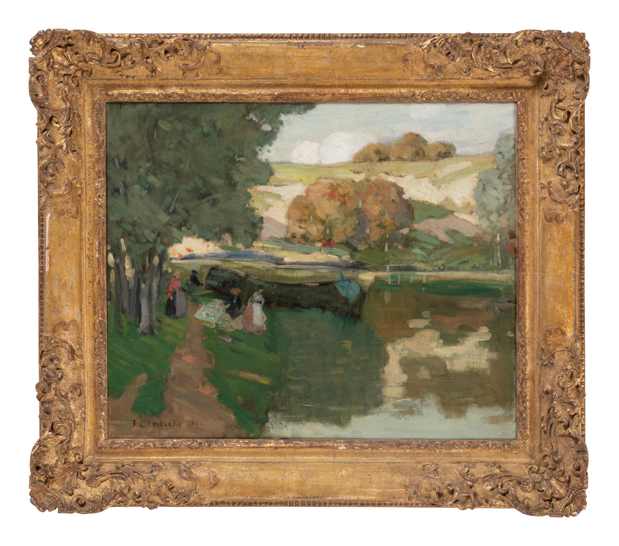 Paysage (Moret) , 1901