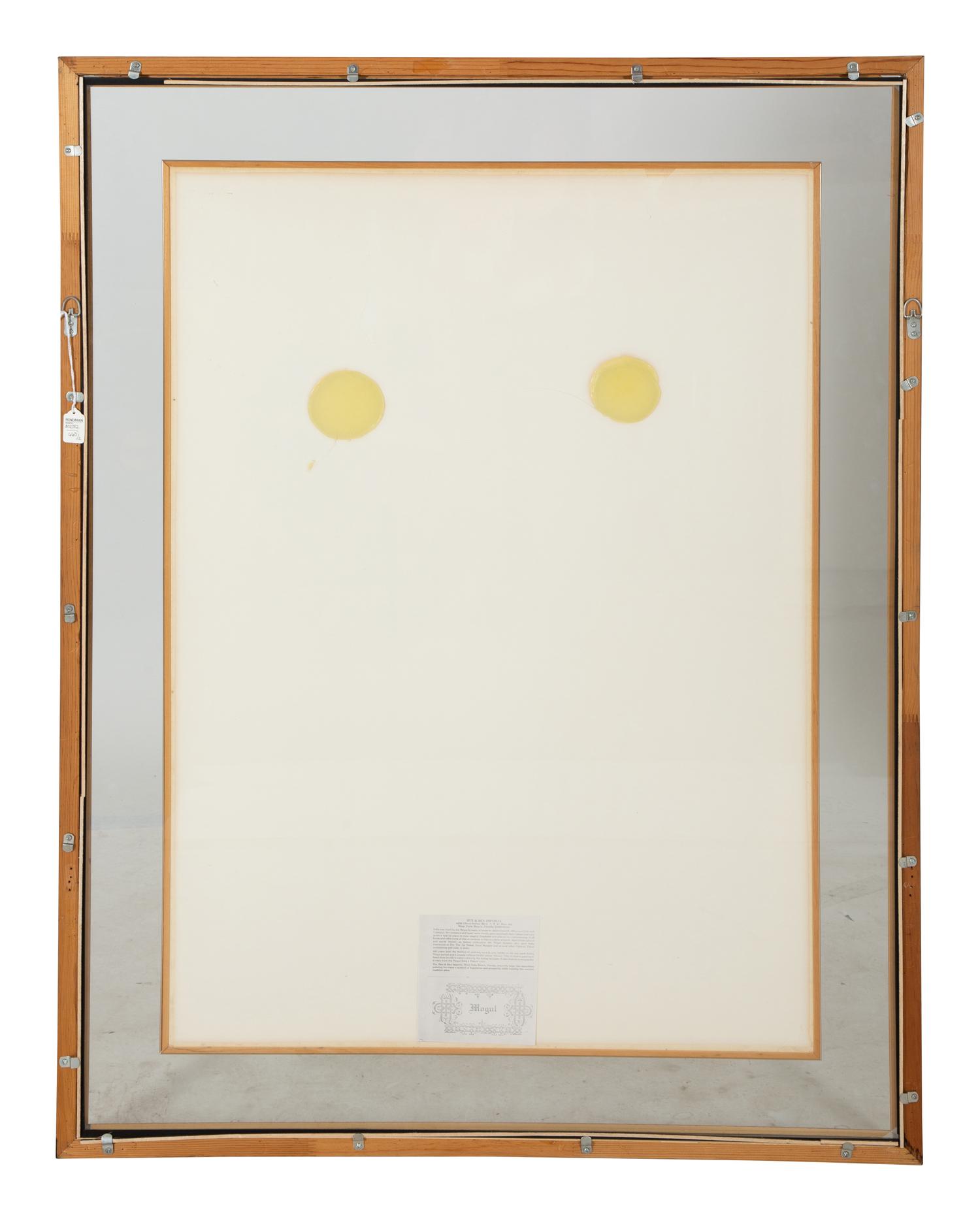 Two Chinese Paintings of Exotic Birds in Floating Glass Frames