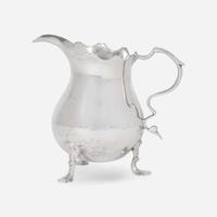 A silver cream pot William Breed (1719-1762), Boston, MA, circa 1740