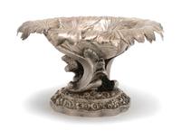 An American Silver Presentation Compote, S. Kirk and Son, Height 5 x diameter 8 1/4 inches.