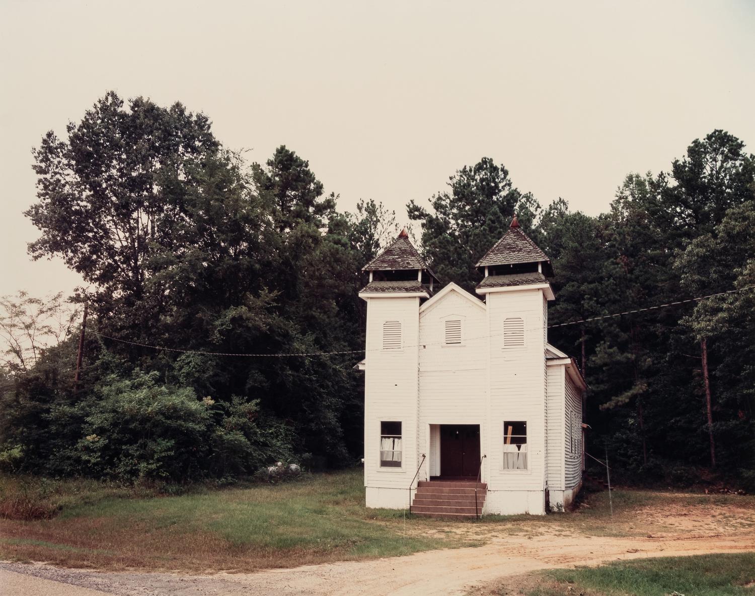 William Christenberry (1936-2016) Church, Sprott, Alabama, 1981