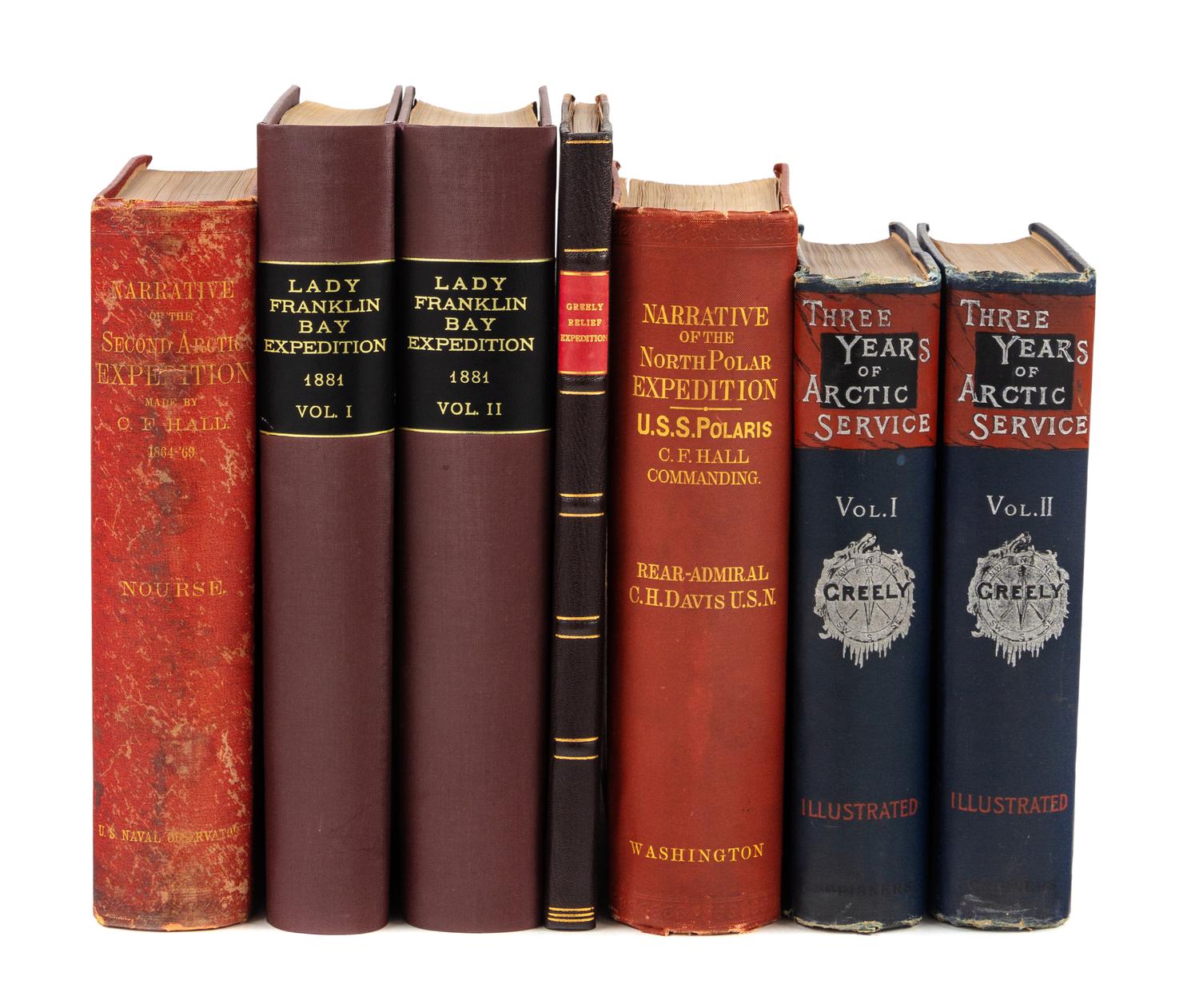 [LADY FRANKLIN BAY AND GOVERNMENT REPORTS]. A group of 5 works, comprising: