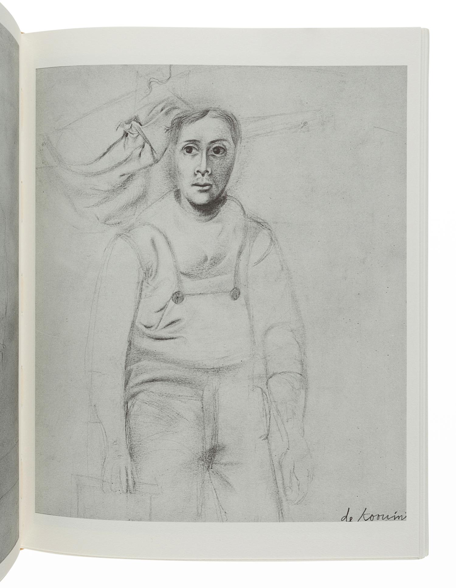 [DE KOONING, Willem (1904-1997)]. HESS, Thomas B. Willem de Kooning Drawings. Lausanne, Switzerland: Editions des Massons Lausanne, 1972.