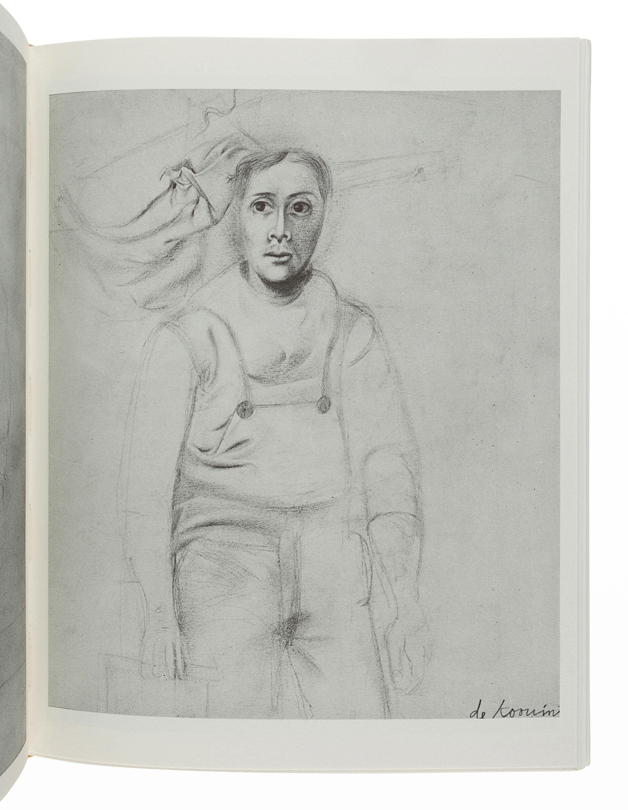 [DE KOONING, Willem (1904-1997)]. HESS, Thomas B. Willem de Kooning Drawings. Lausanne, Switzerland: Editions des Massons Lausanne, 1972.
