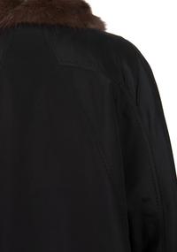 Ralph Rucci Sable Trimmed Coat