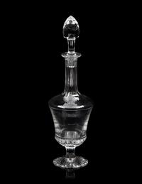 A Group of Three Glass Decanters
