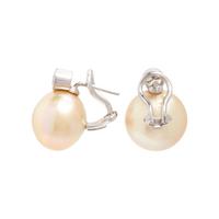 Bunda, Cultured Pearl and Diamond Earrings