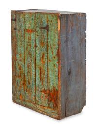 A Primitive Painted Cabinet
