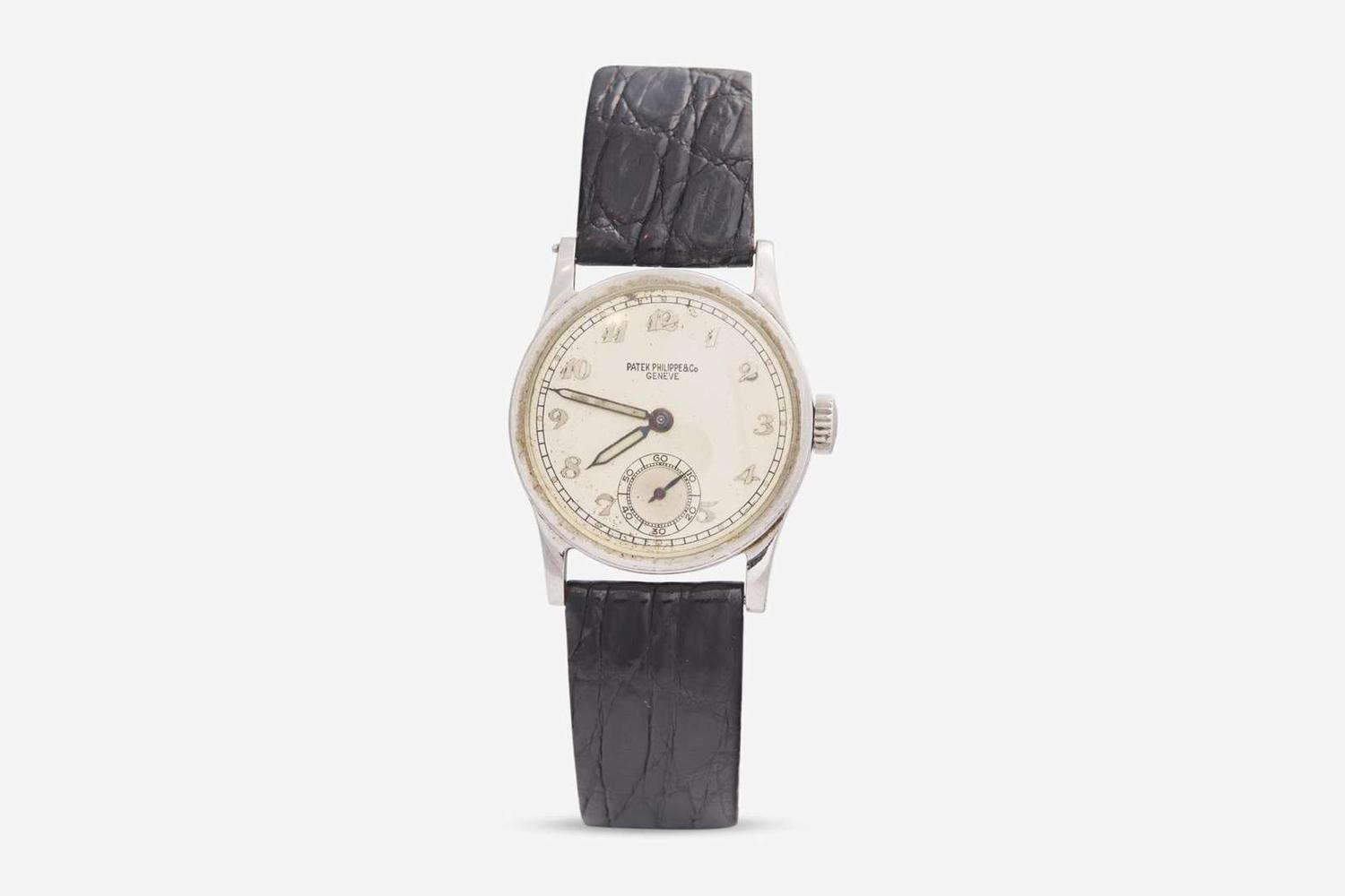 A Men's Stainless Steel Patek Philippe