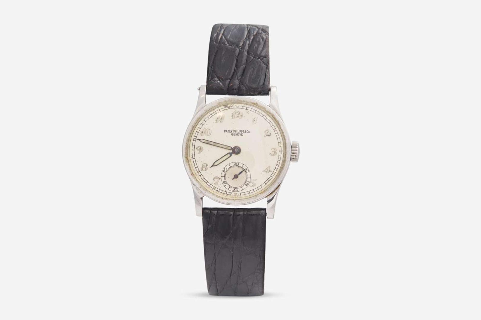 A Men's Stainless Steel Patek Philippe
