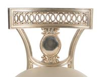 A Pair of Nancy Corzine Silvered Florentine Side Chairs