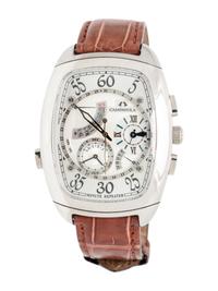 CITIZEN, STAINLESS STEEL PERPETUAL CALENDAR, MINUTE REPEATER, ALARM CHRONOGRAPH 'CAMPANOLA 207' WRISTWATCH