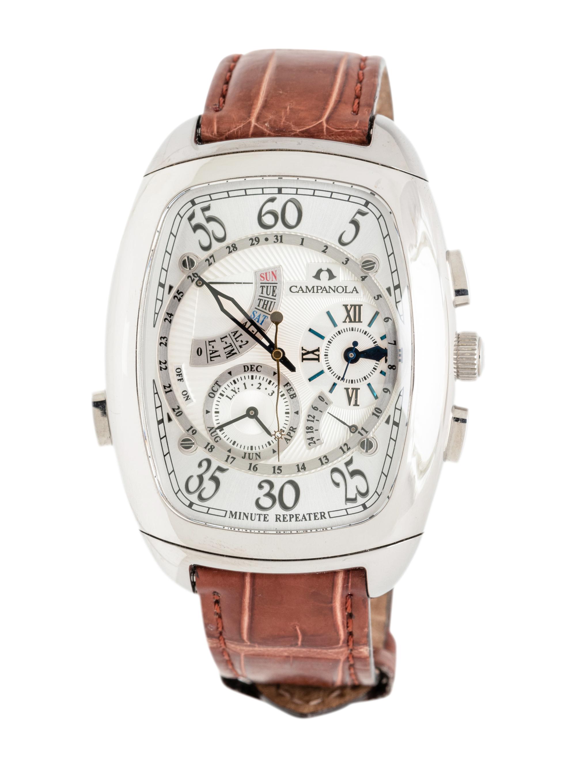 CITIZEN, STAINLESS STEEL PERPETUAL CALENDAR, MINUTE REPEATER, ALARM CHRONOGRAPH 'CAMPANOLA 207' WRISTWATCH