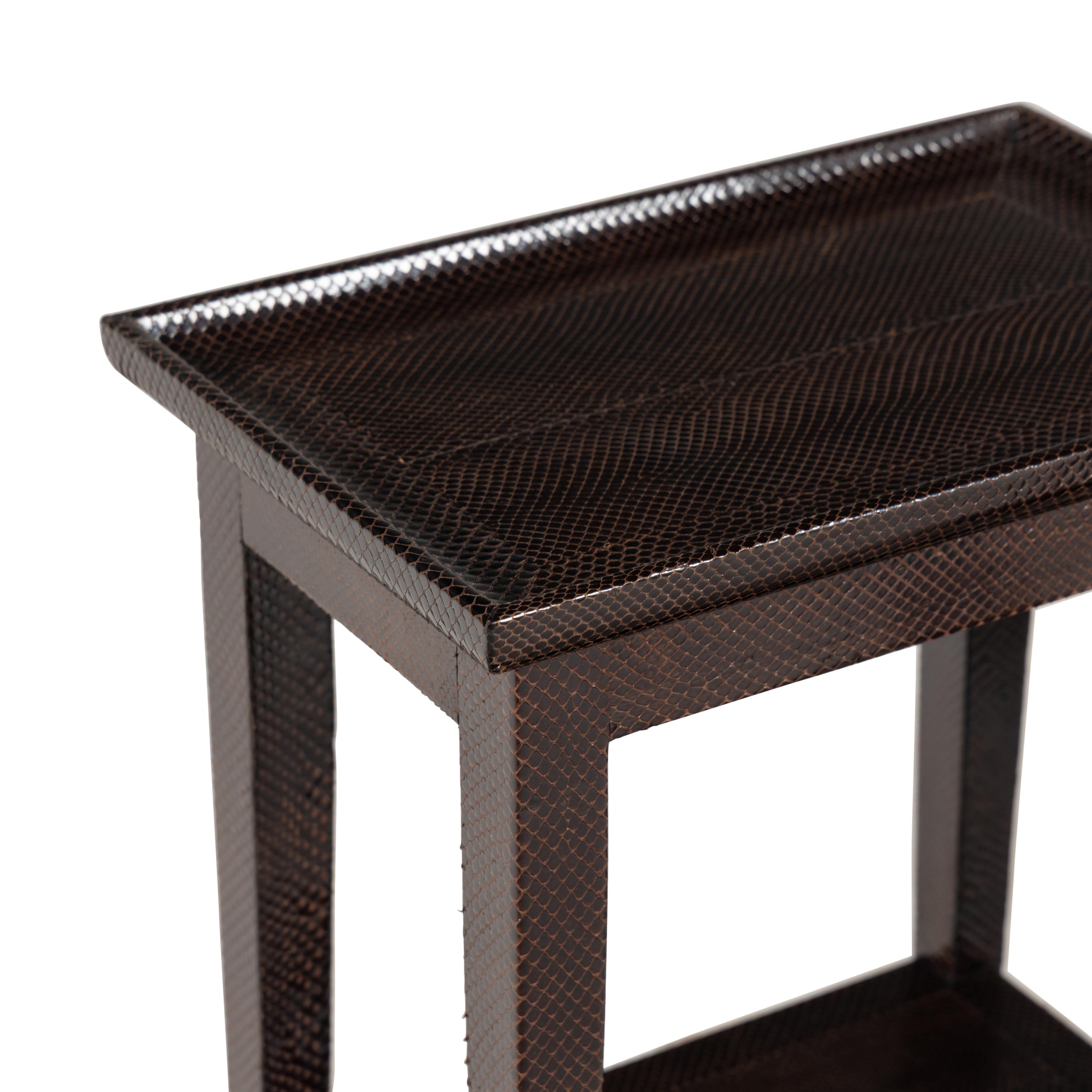 A Pair of J Robert Scott Telephone Tables