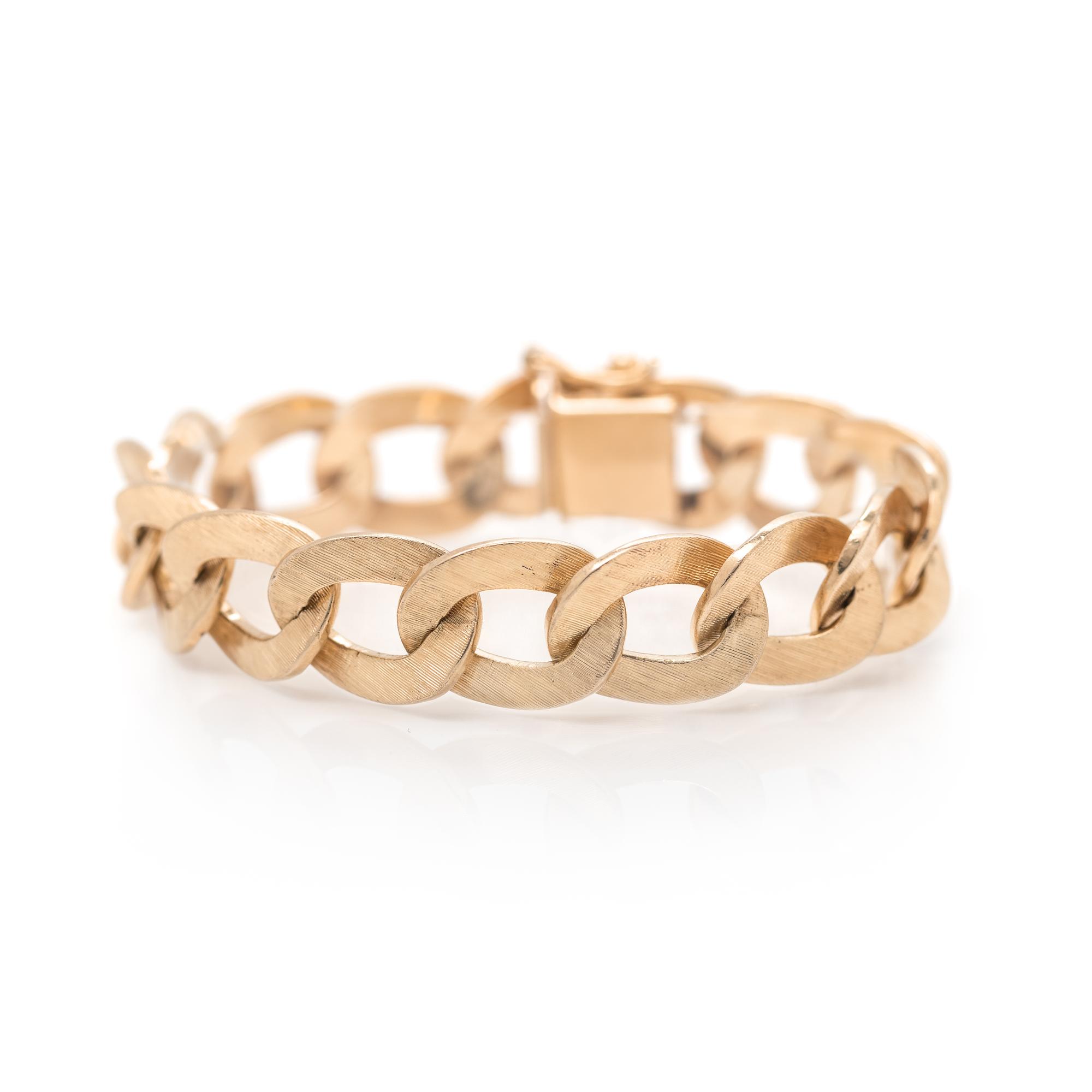 YELLOW GOLD BRACELET