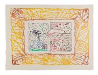 Tardieu, Dame Taride, Taches d'exclamation, Quatre arrondissements, and Le Layetier (5 works), ca. 1982-1990