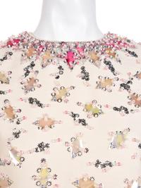 Malcolm Starr Embellished Silk Dress, 1960s