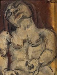 Nude Asleep , c. 1910