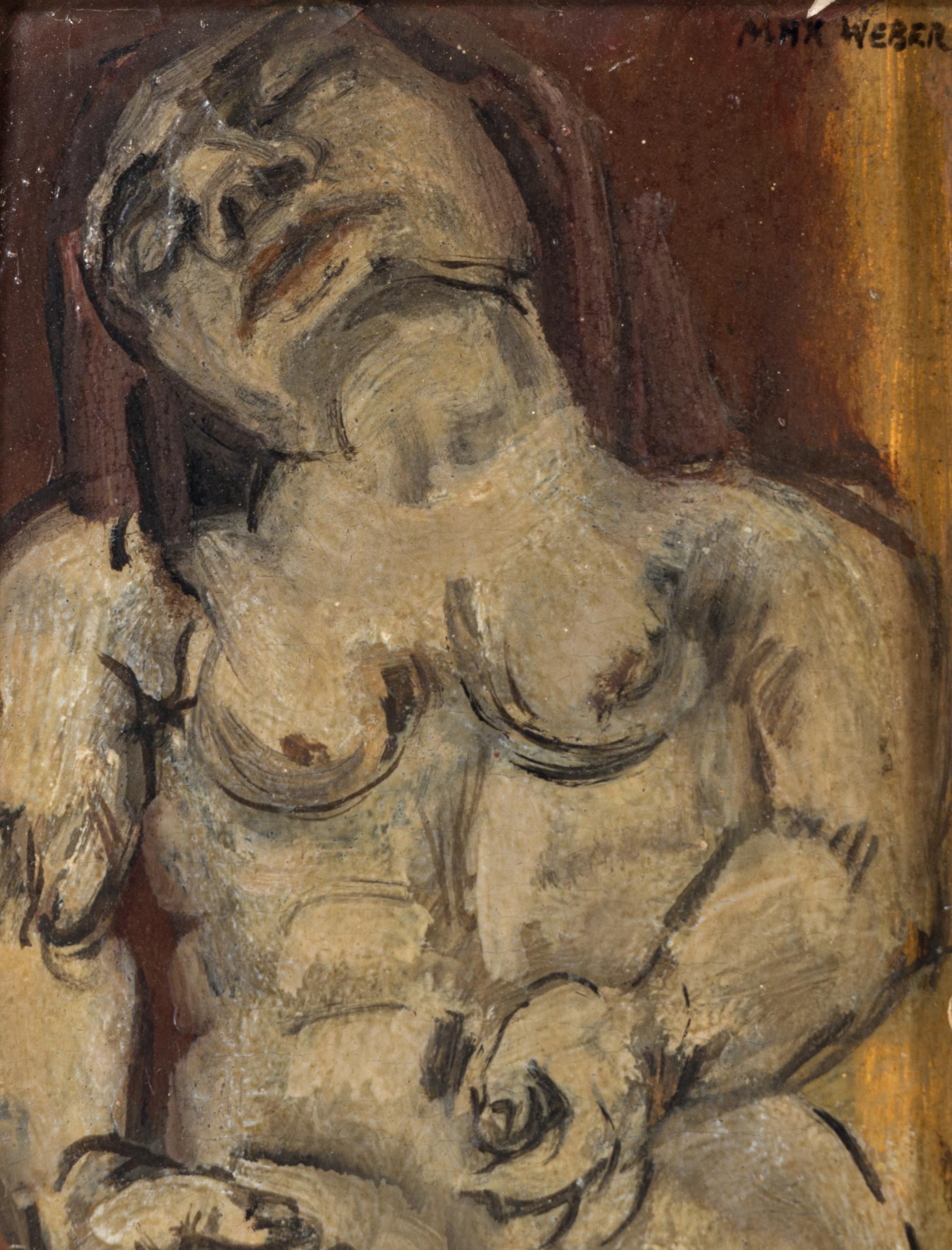 Nude Asleep , c. 1910