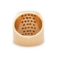 BICOLOR GOLD AND DIAMOND RING