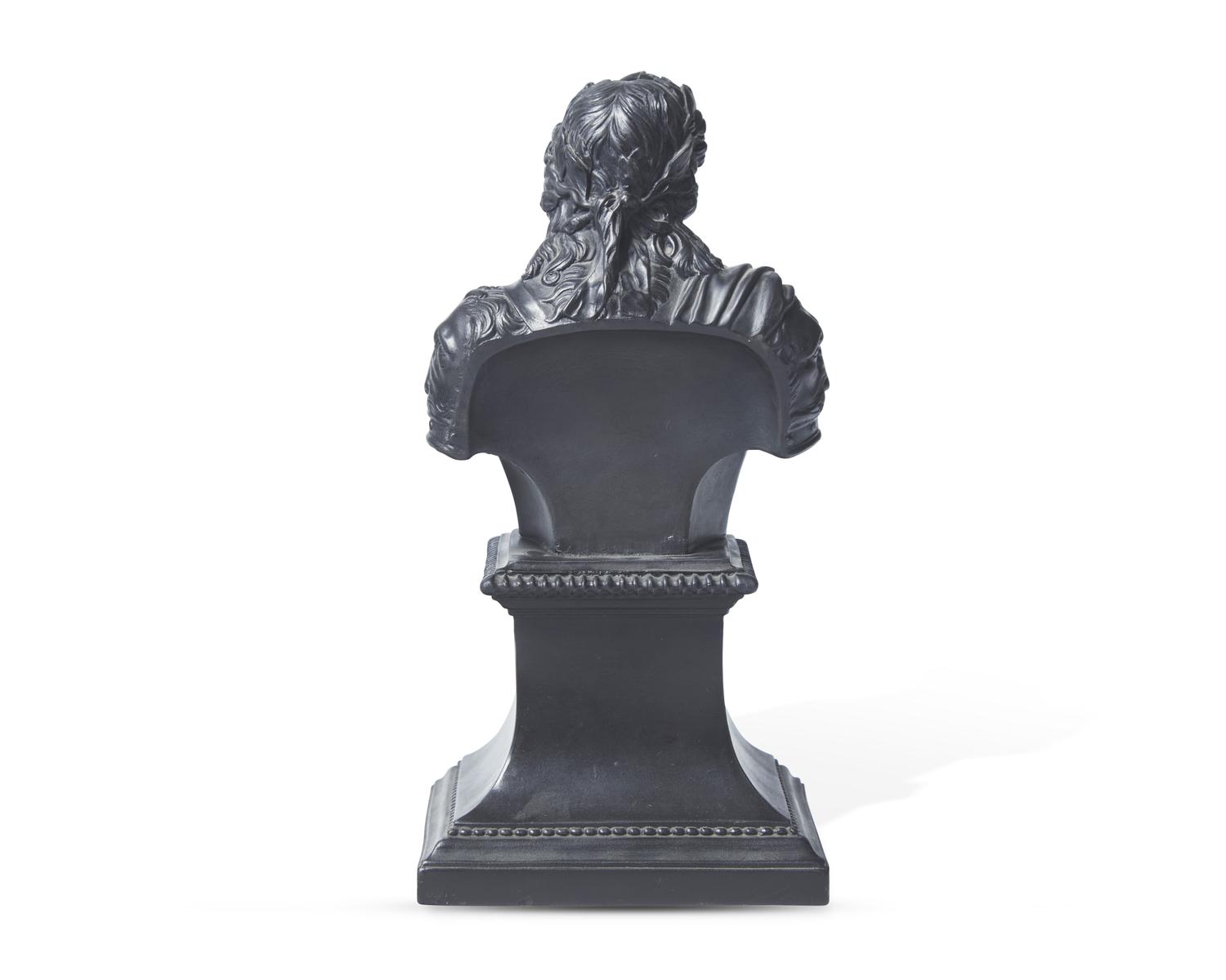A Wedgwood Black Basalt Bust of the Duke of Marlborough