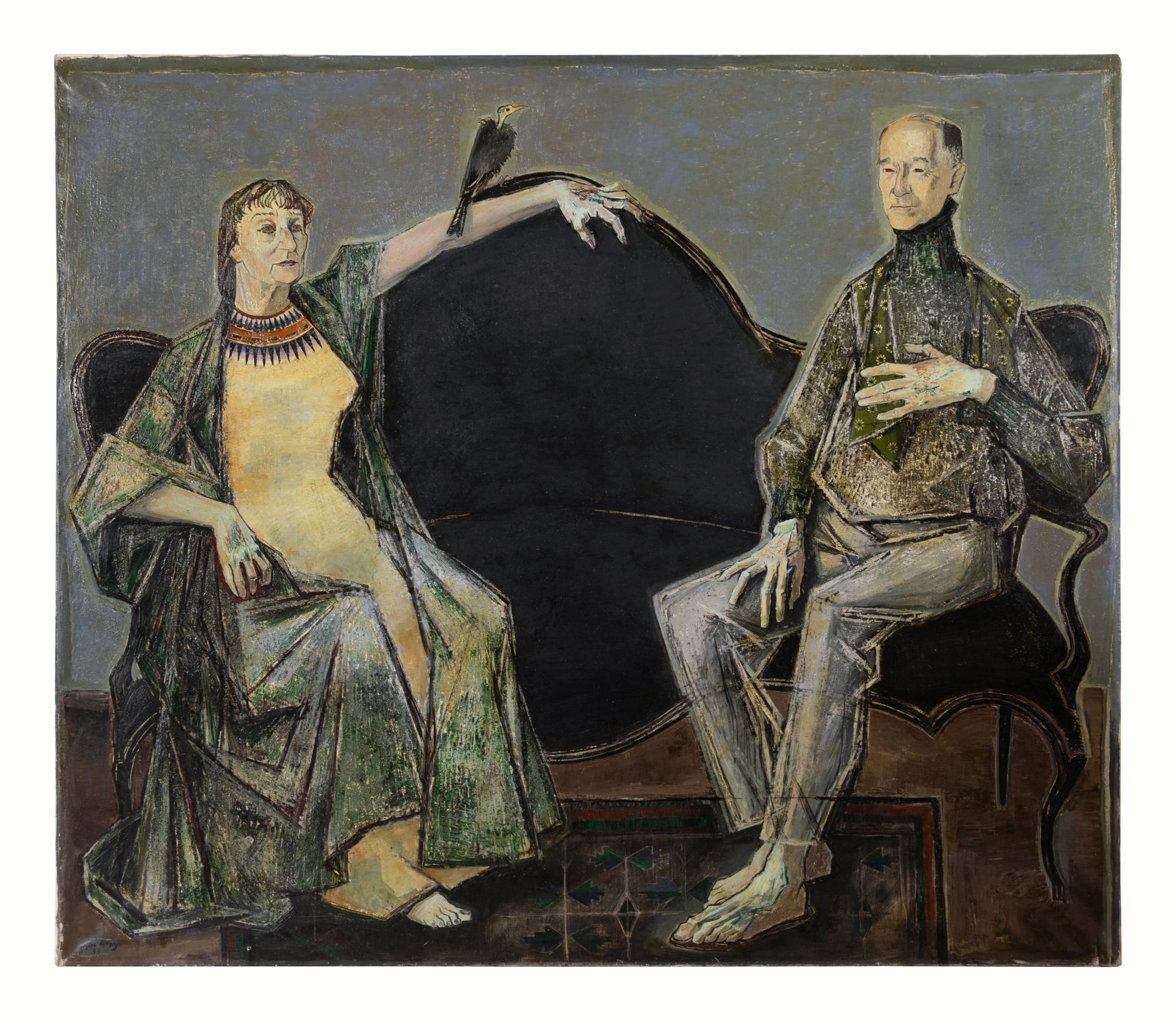 Portrait of Marcel and Elise Jouhandeau