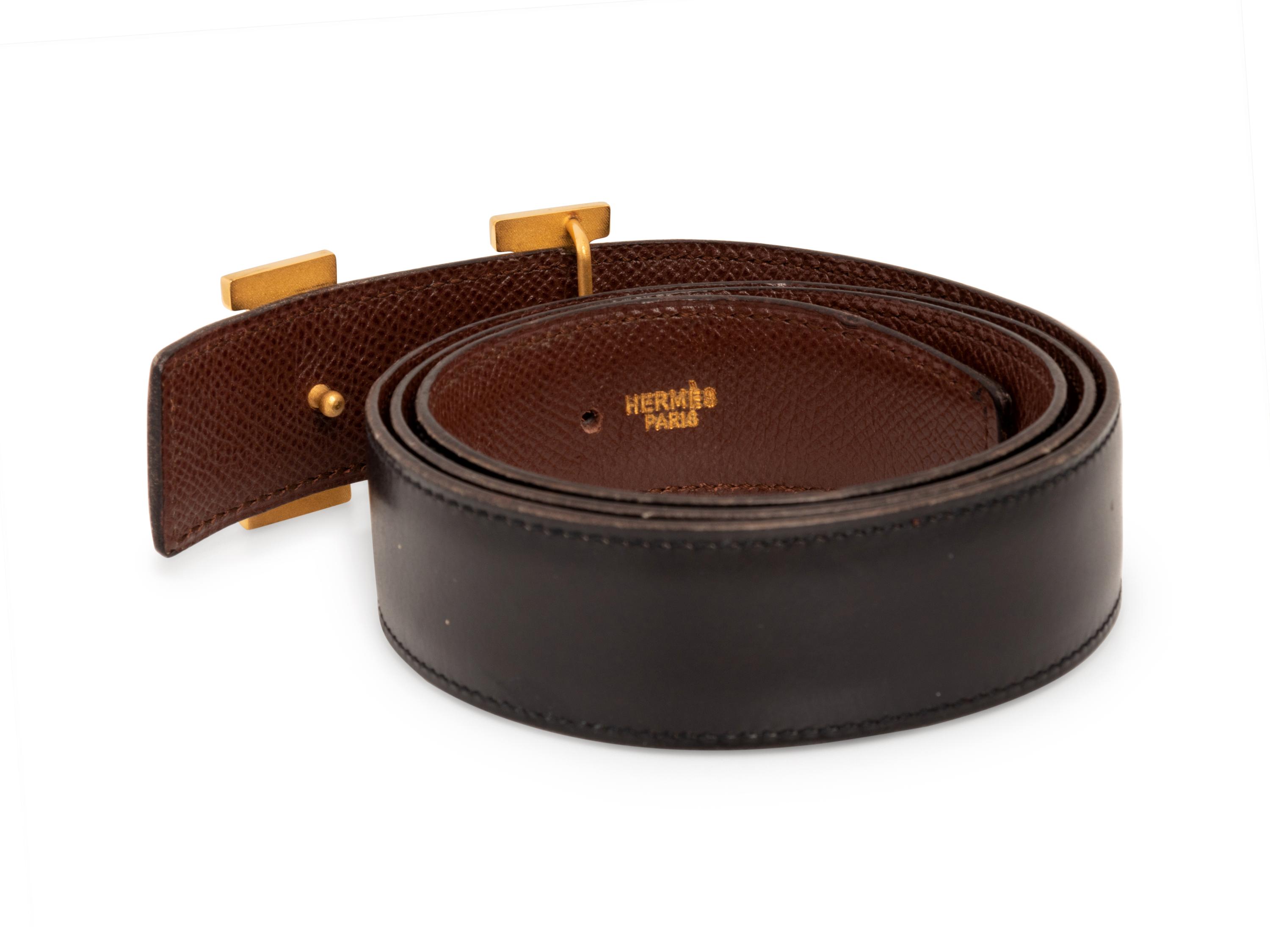 Collection of Hermès Items: Three Ties, One Belt
