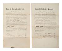 [CIVIL WAR-MARYLAND]. Applications for support & pre-war bonds of appropriations for miltias.