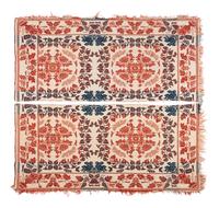 Two Jacquard Woven Coverlets