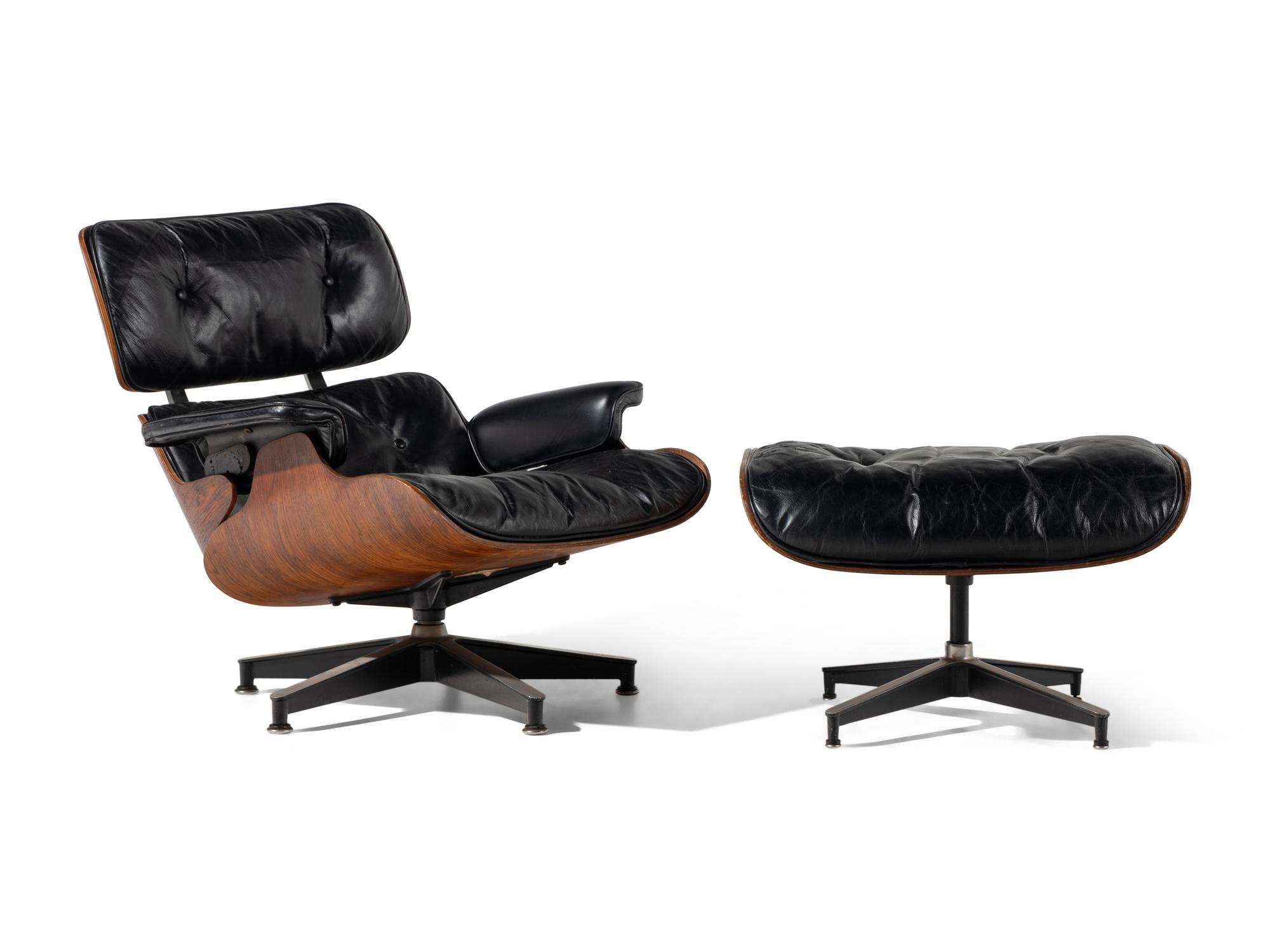 670 / 671 lounge chair and ottoman, 1956 / c. 1970 Herman Miller, USA