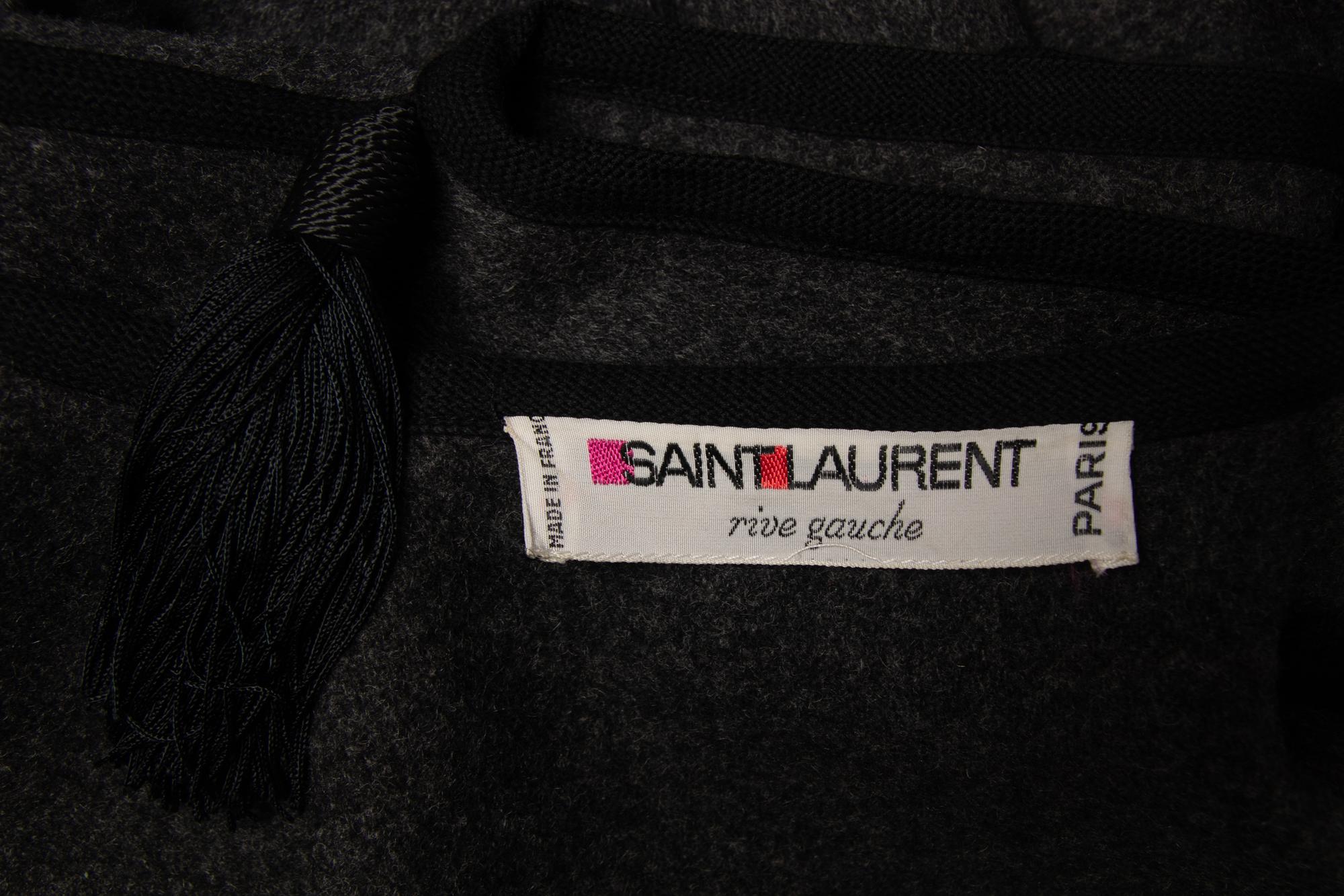 Saint Laurent Rive Gauche Cape, 1970s