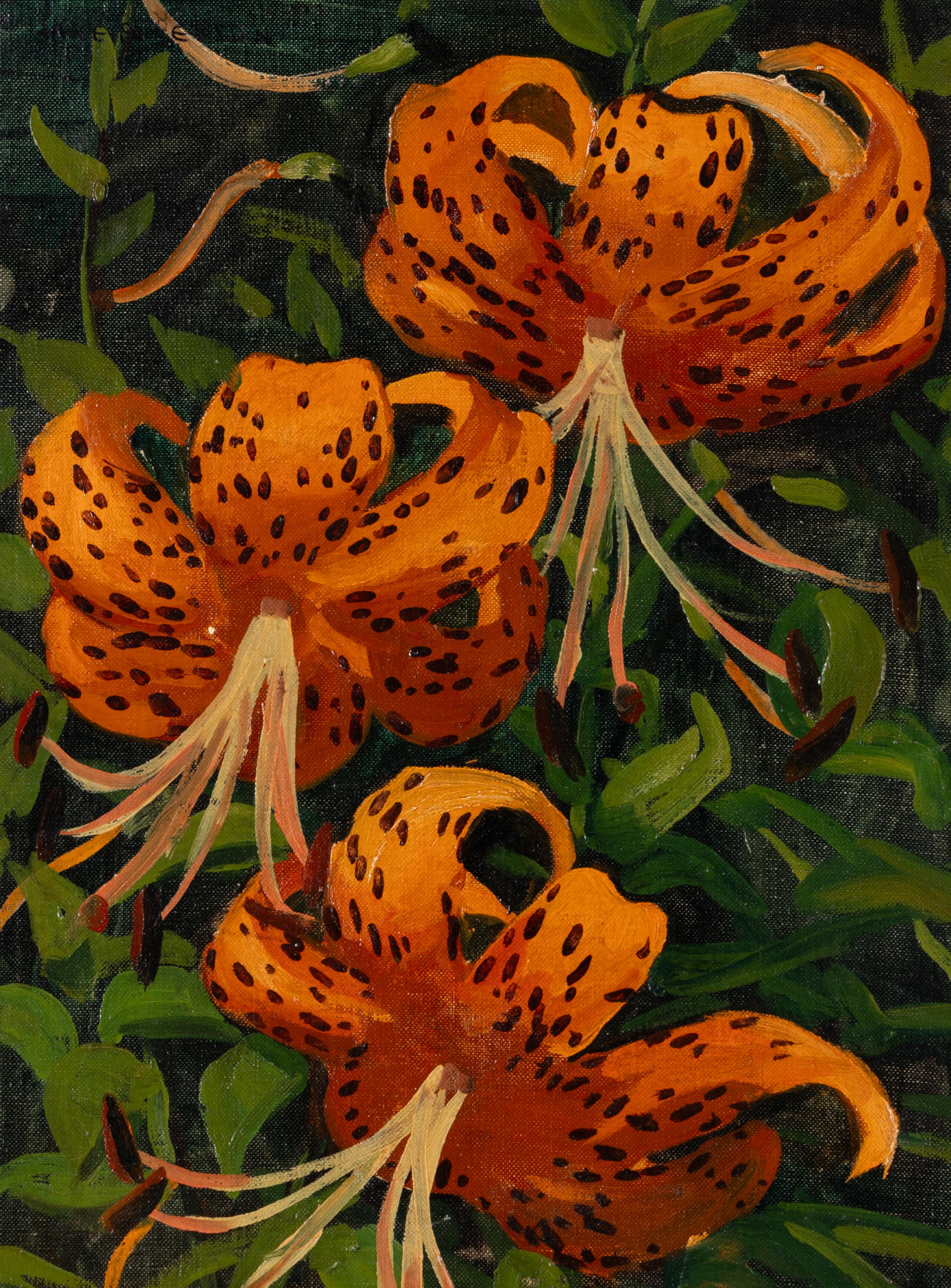 Jane Peterson (American, 1876-1965) — Tiger Lillies