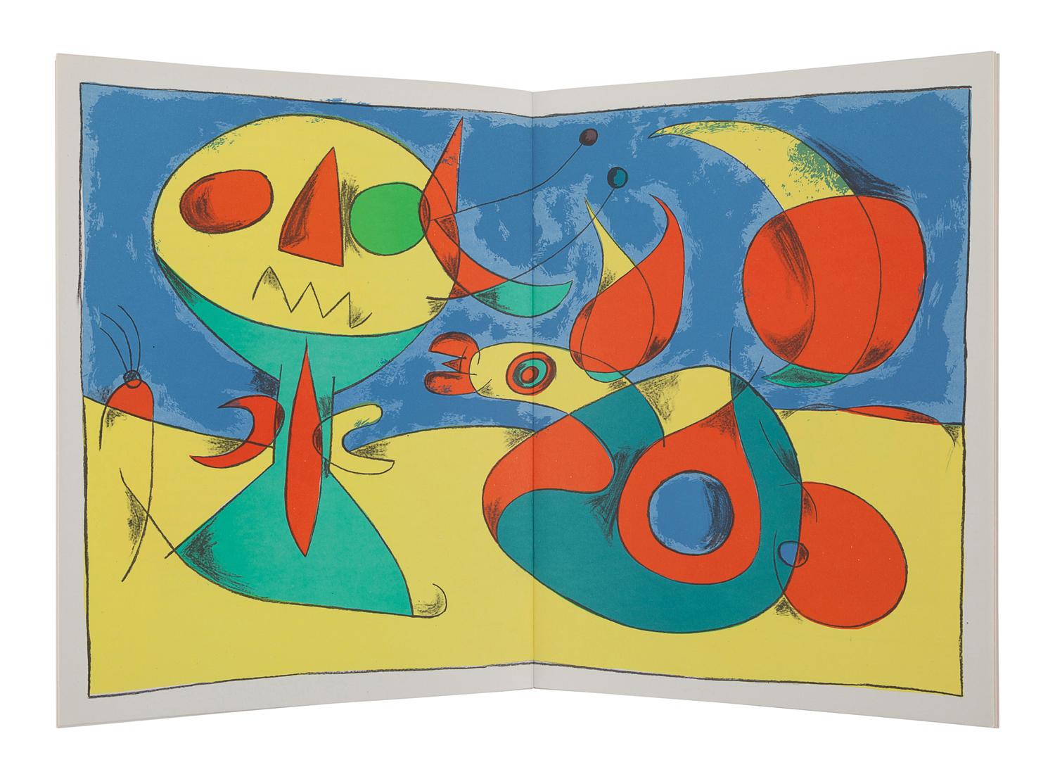 [DERRIÈRE LE MIROIR - MIRÓ]. A group of 6 Joan Miró issues, comprising: