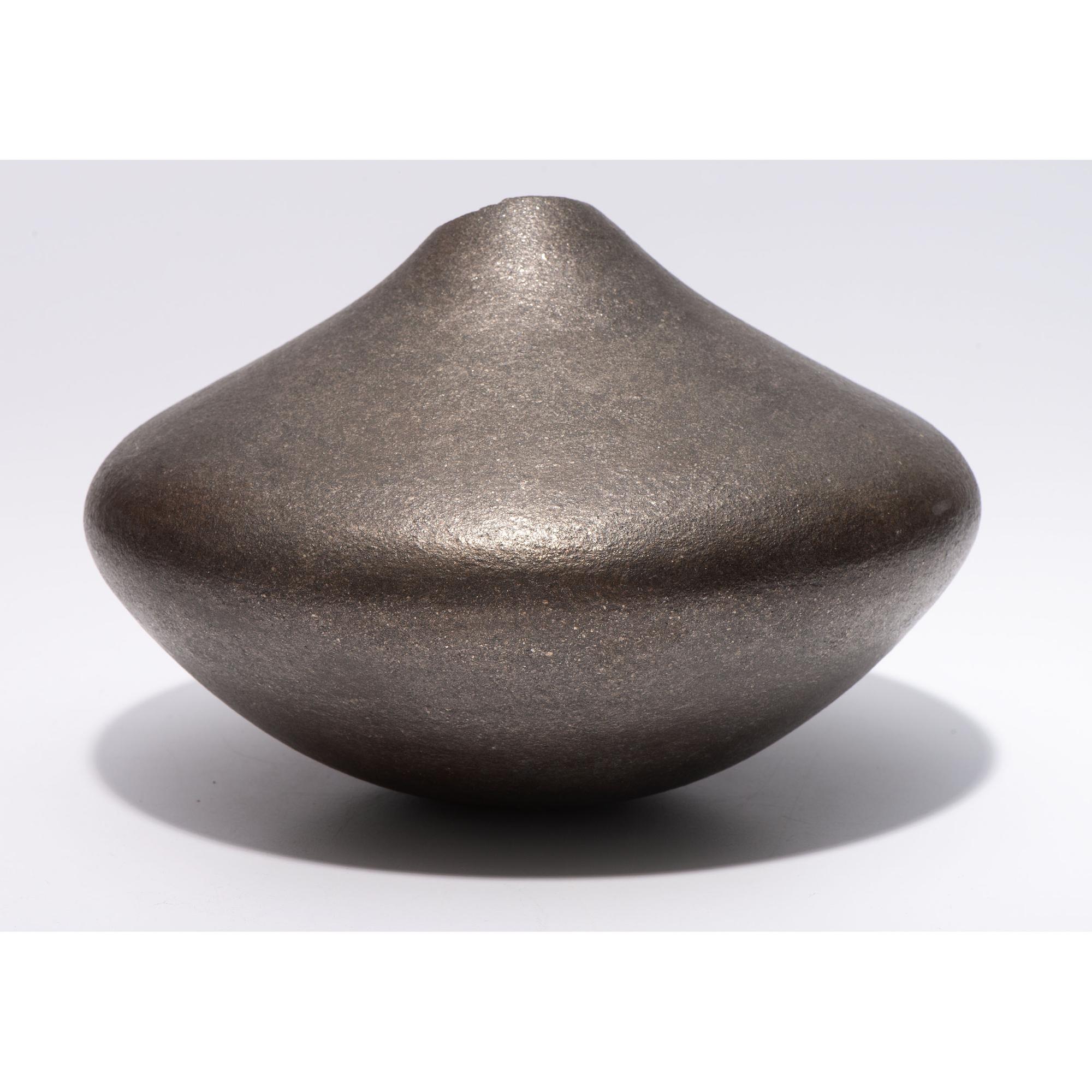 Micaceous Blackware Pottery Jar