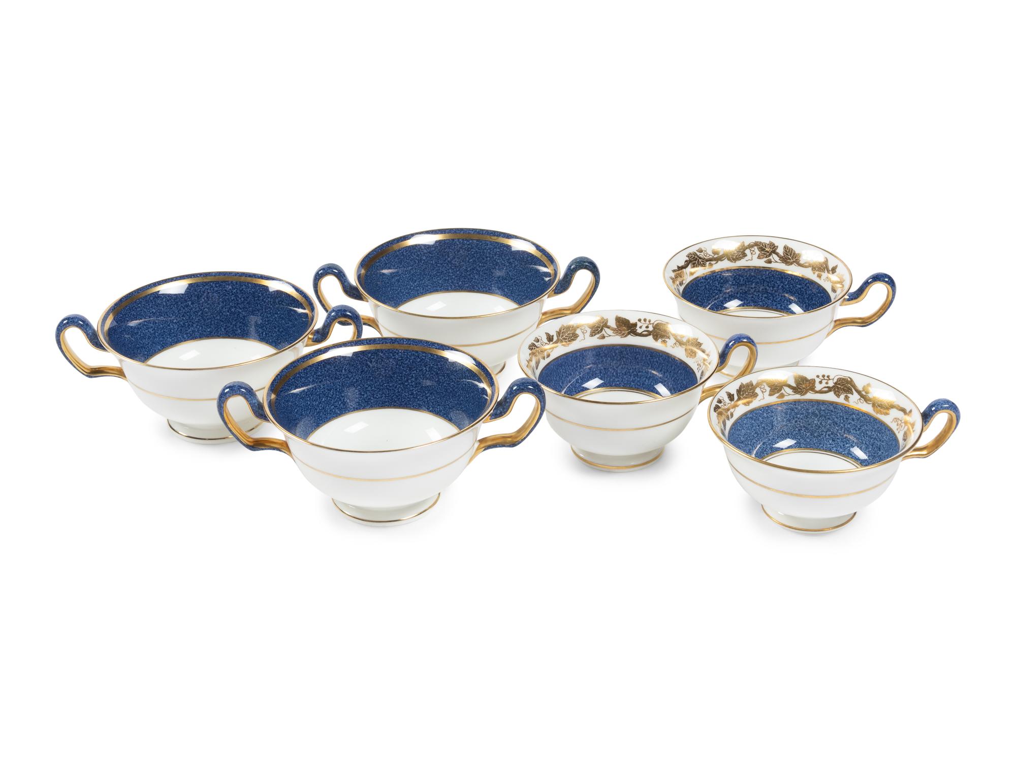 A Wedgwood Porcelain Dinner Service