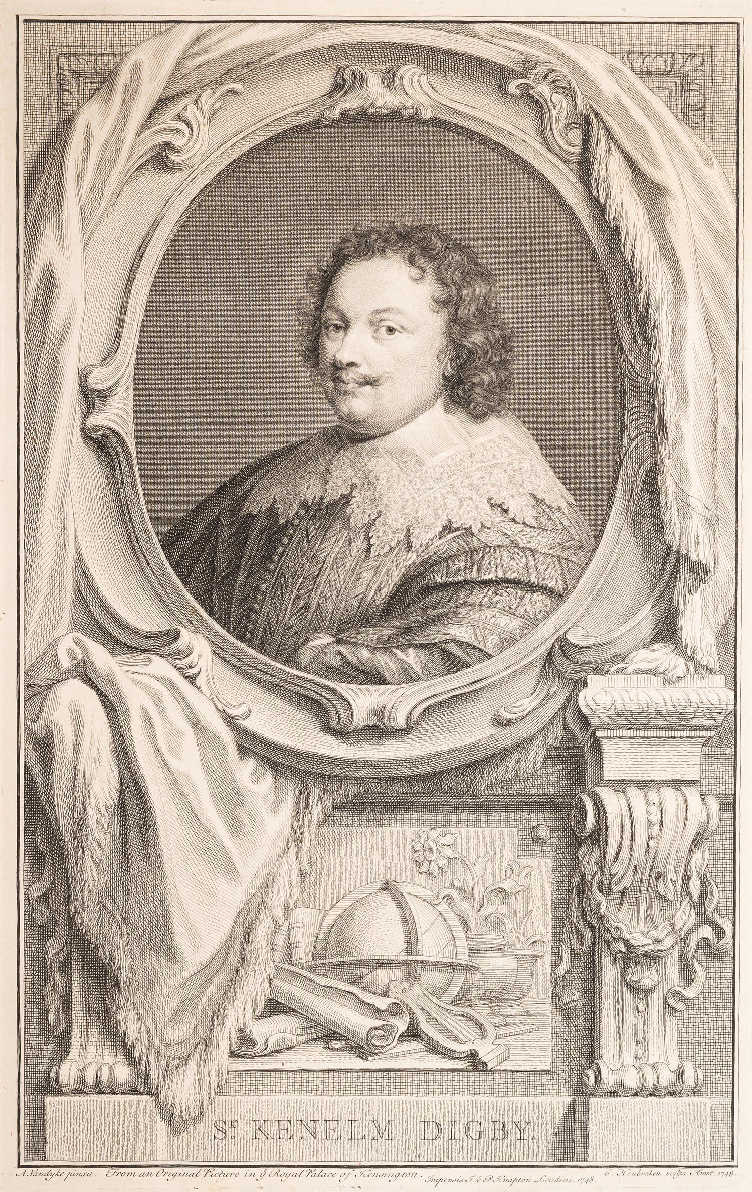 A Pair of Engravings After Jacobus Houbraken (Dutch, 1698-1780)
