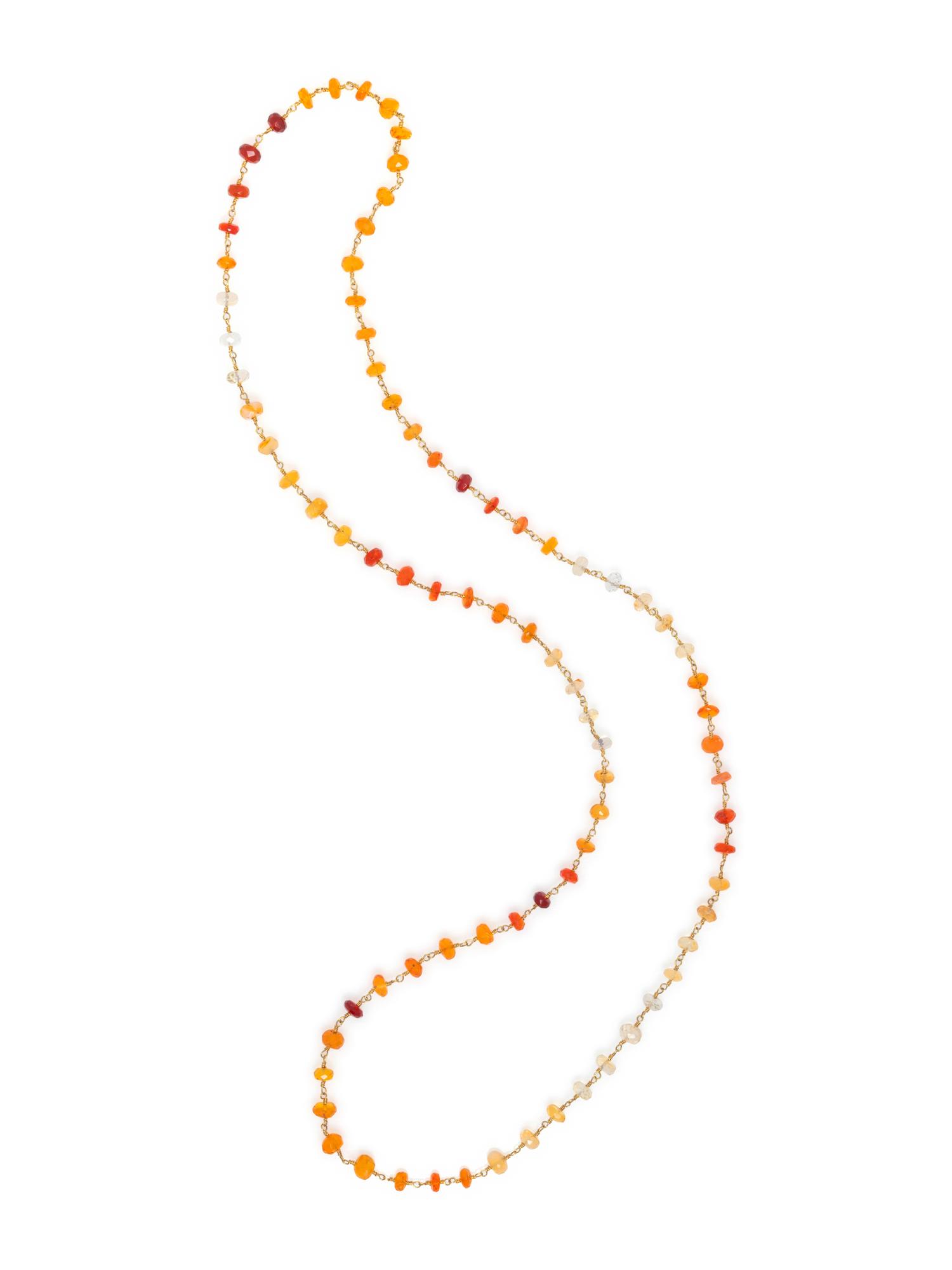 FIRE OPAL NECKLACE